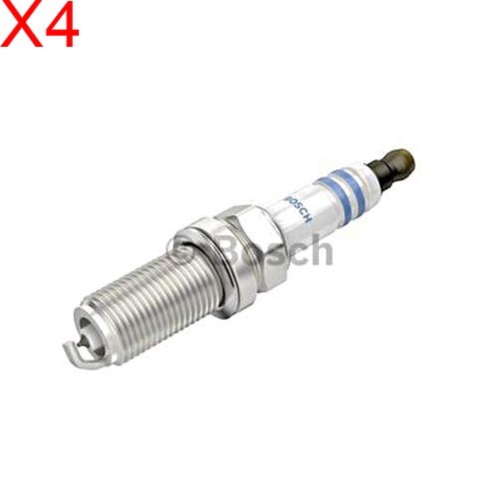 BOSCH Spark Plug 4pcs For FORD S-Max Mondeo IV 4 Focus II 2 VOLVO 2.0-2.5L 99-