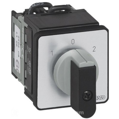 Baco Controls NC02GX80 PR12 12A Cam Switch, 2-Poles, 4-Contacts MFGD