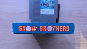 Nintendo (NES) Snow Brothers - Capcom - European Spanish PAL-B - Box & Cart only