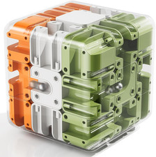 3D Cube Puzzle for Kids 3-5 8-12, Education Sensory Toys with Color-Match Ball,