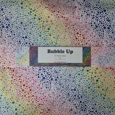 Wilmington Prints Bubble Dot 10'' Squares 42pcs Cotton Rainbow Multicolor Lot