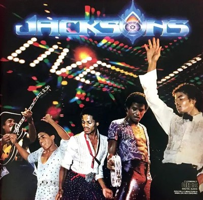 CD The Jacksons Live Epic