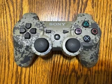 Sony PlayStation 3 PS3 Dualshock 3 Controller Camo - Tested Works
