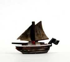 PIRATES POCKETMODEL Revolution UL012 CORAL New Unpunched Ship CSG