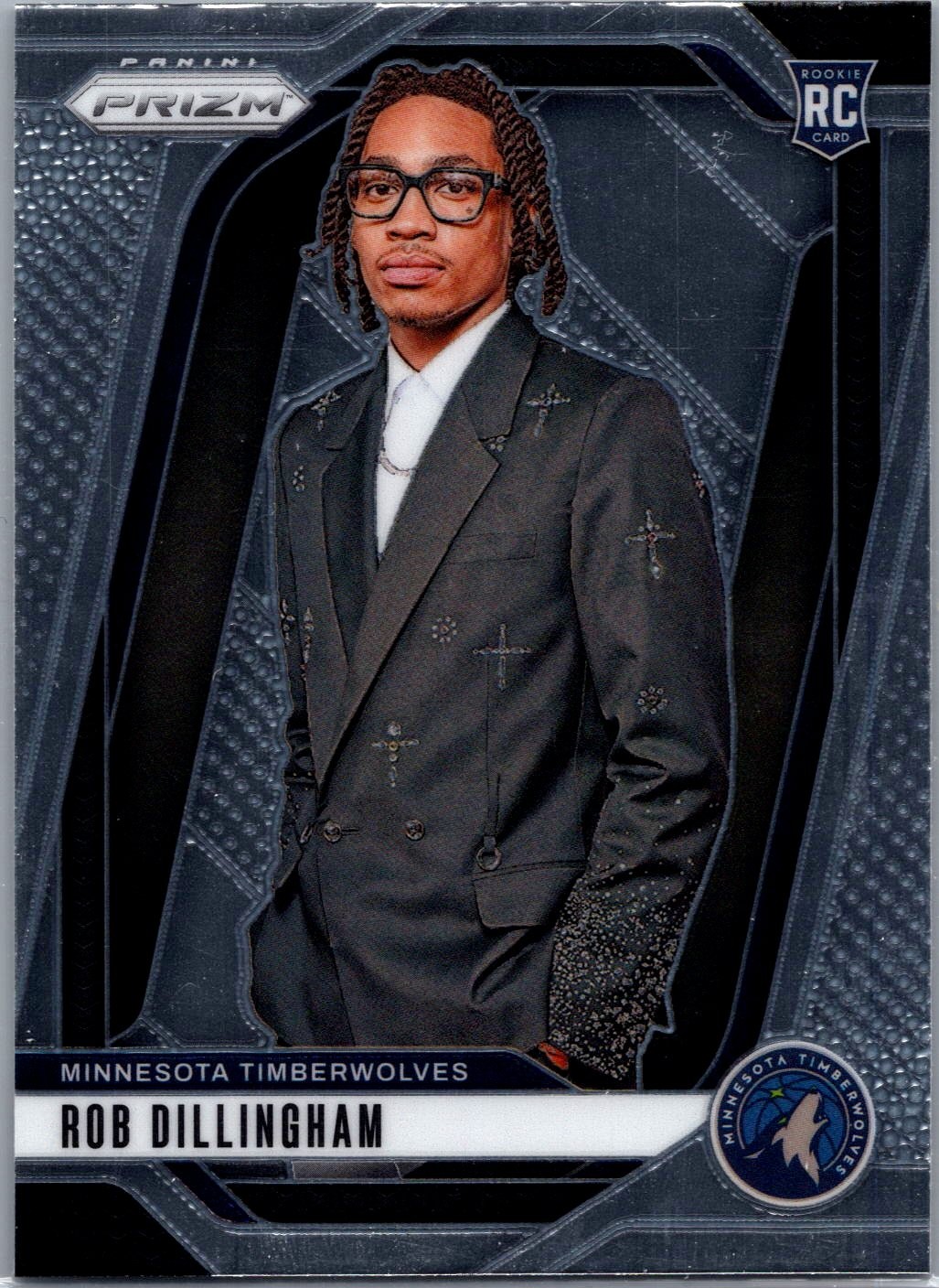 2024-25 Panini Prizm #250 Rob Dillingham photo variation