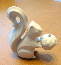 Jonathan Adler PartyLite Ceramic Squirrel Tealight Candle Holder Acorn Retired