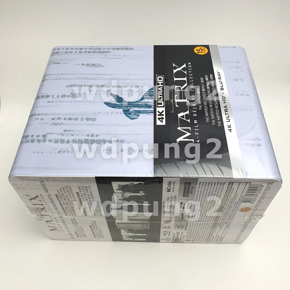 The Matrix 4-Film Steelbook Deja Vu Collection - 4K UHD & BLU-RAY Box Set - Image 3 of 4