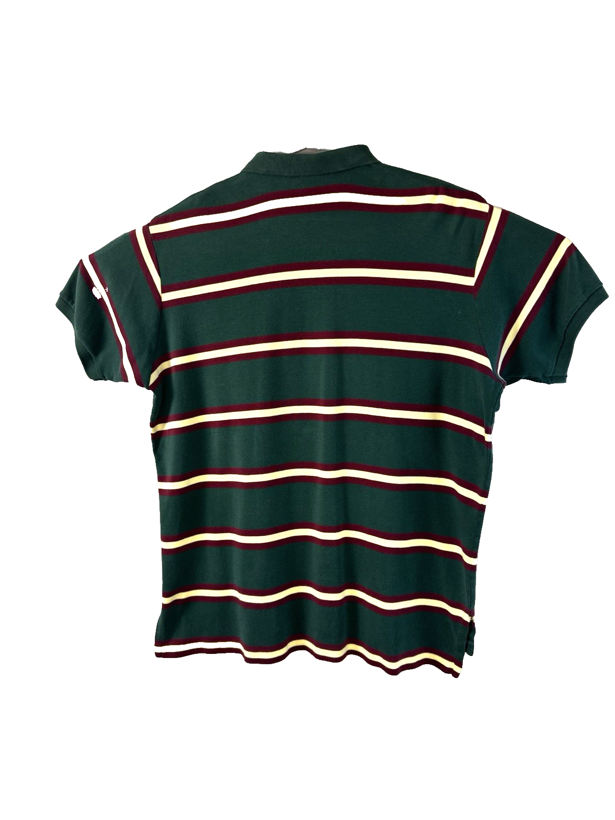 Polo Ralph Lauren vintage camicia XL verde marrone giallo pony anni 90 preparazione edera vecchi so