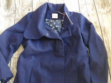 Sheego Blazer Jacke Damen Gr. 44 Bis 58 Blau Streifen Gestreift Maritim