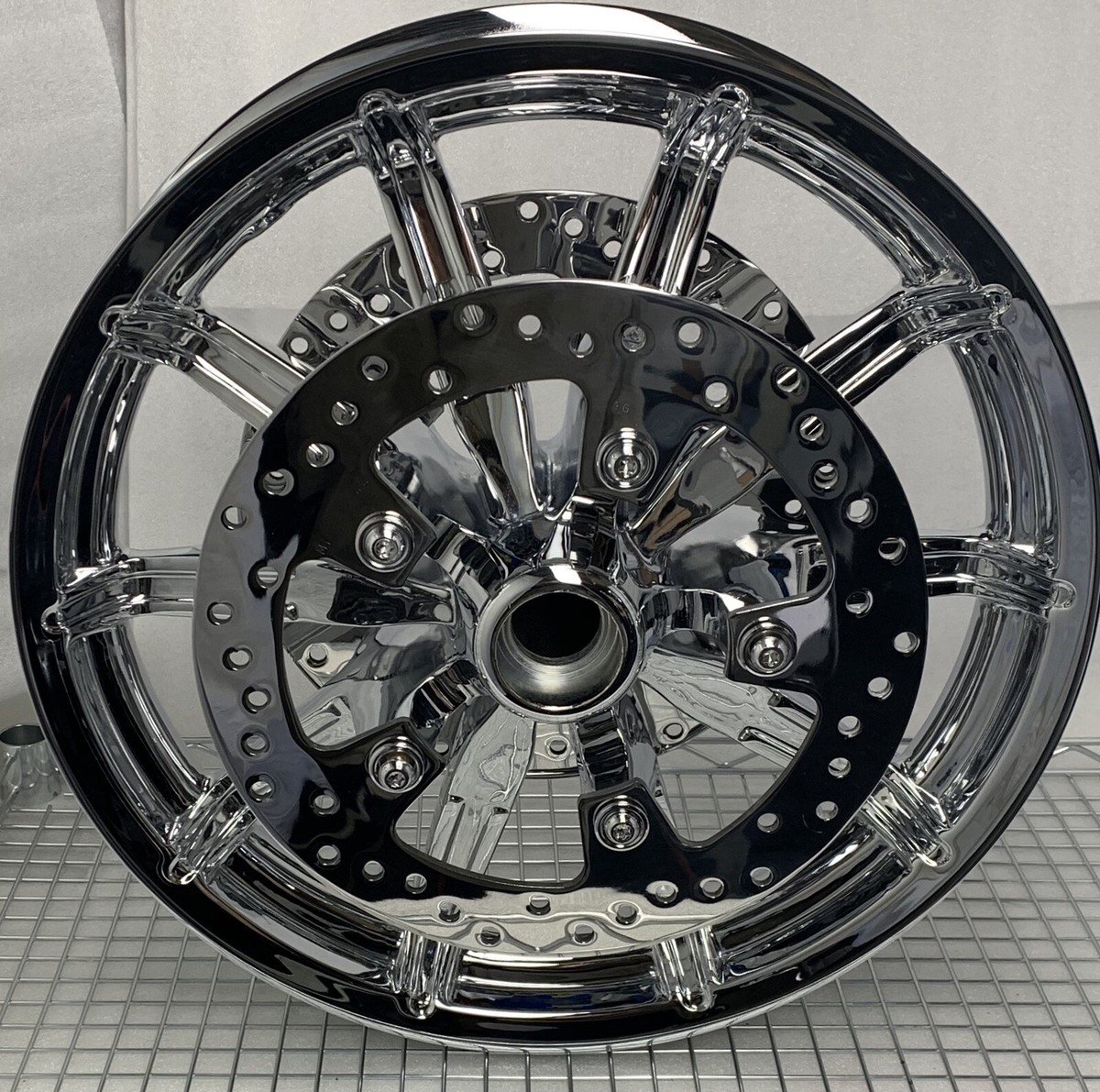 ハーレー　19インチリム　クローム 08-20 Harley Chrome 19 