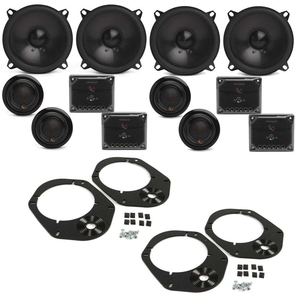 2 комплекта Эталонные компонентные колонки Infinity REF507CF 525 с переходными пластинами 7409000₽