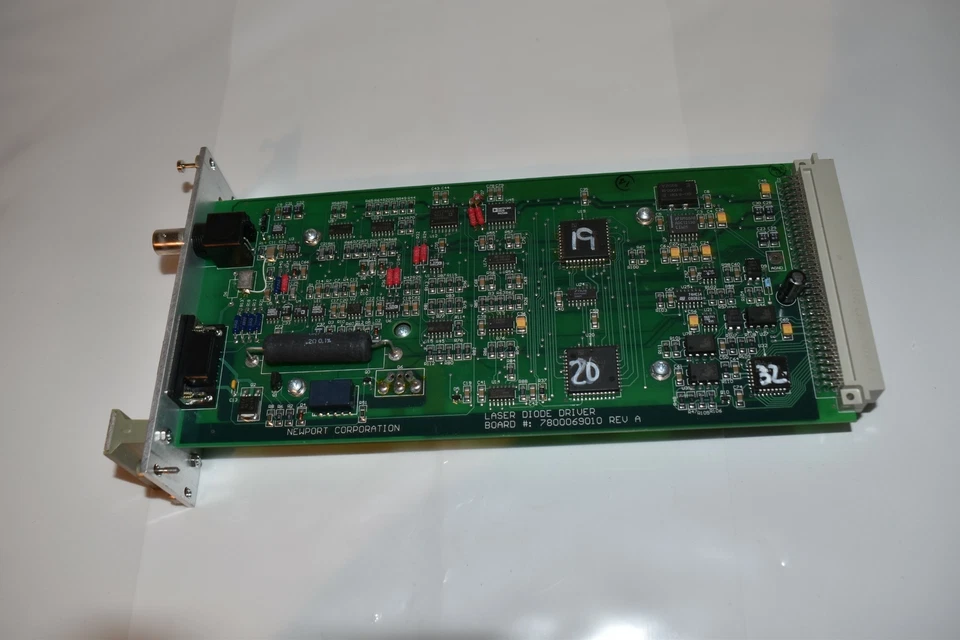  JM NRC NEWPORT LASER DIODE DRIVER BOARD # 7800069010 (DQ58) - Image 2 of 3