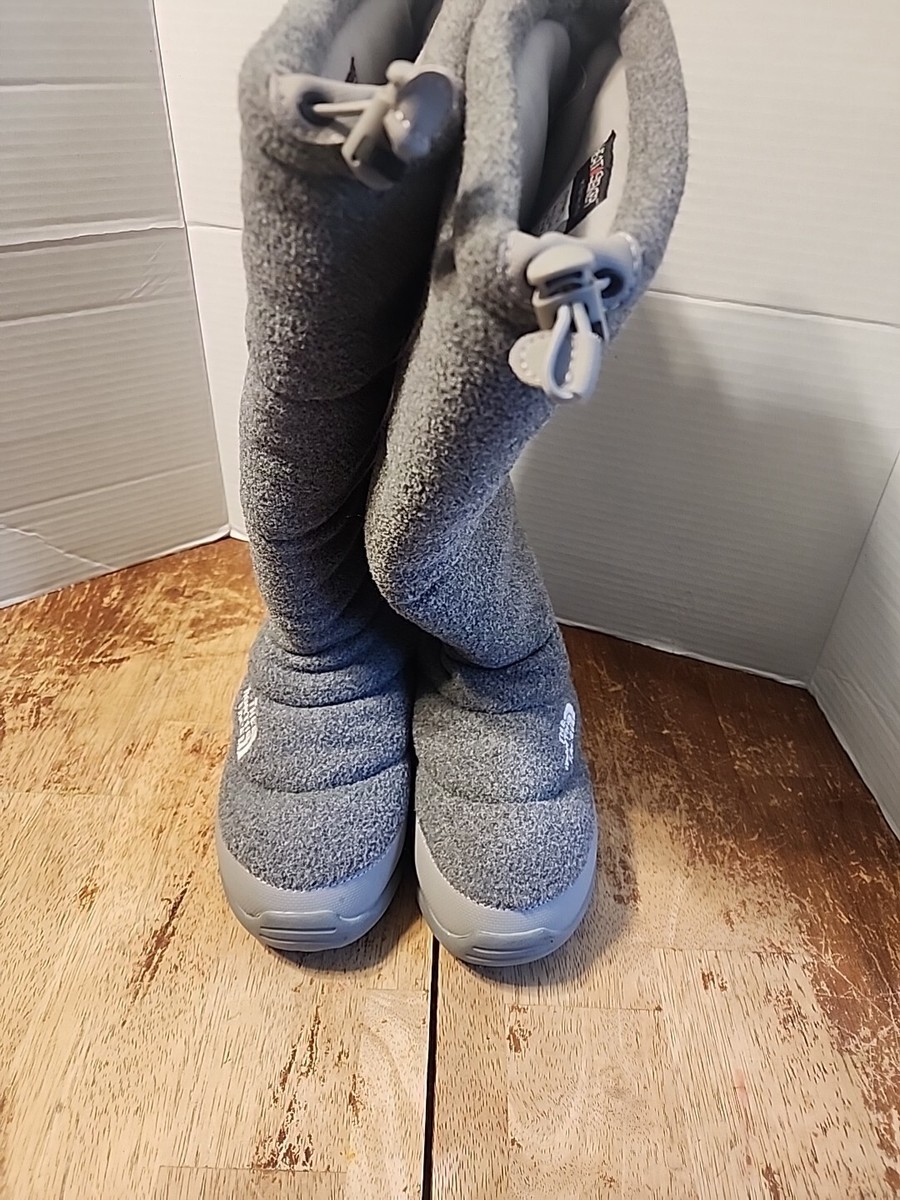 ★THE NORTH FACE★W BOOTIE HIGH★ The North Face Boots Womens Heat Seeker Winter Gray Fleece