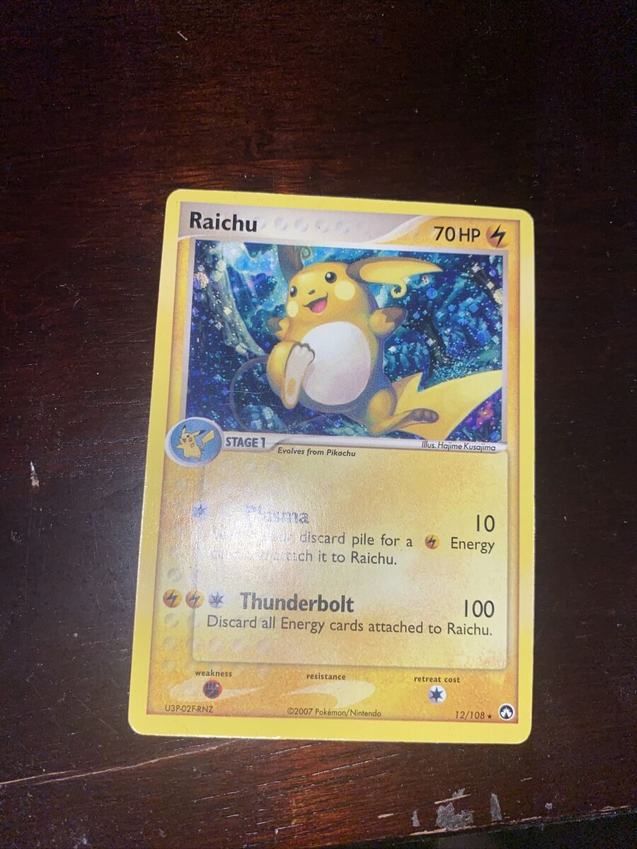 Raichu 12/108 Power Keepers Holo for sale online | eBay Raichu 12/108 Power Keepers Holo for sale online | eBay
