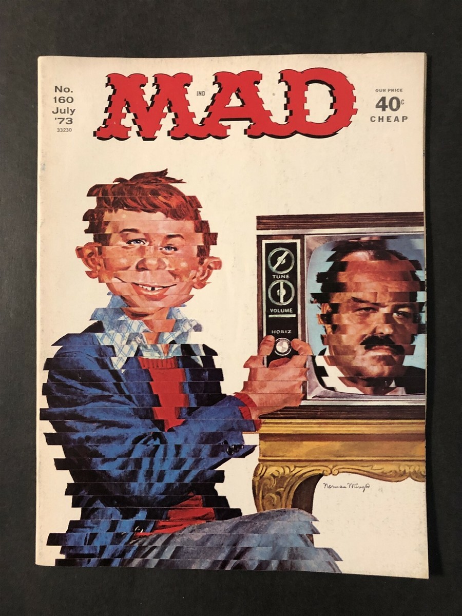Mad Magazine July 1973 No. 160 Cannon VG | eBay