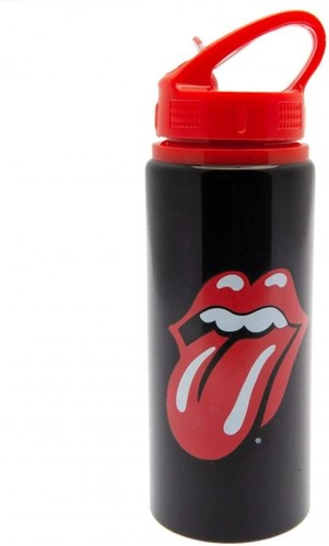 The Rolling Stones Logo Drinking Bottle, Aluminium, Official , FREE UK POSTAGE
