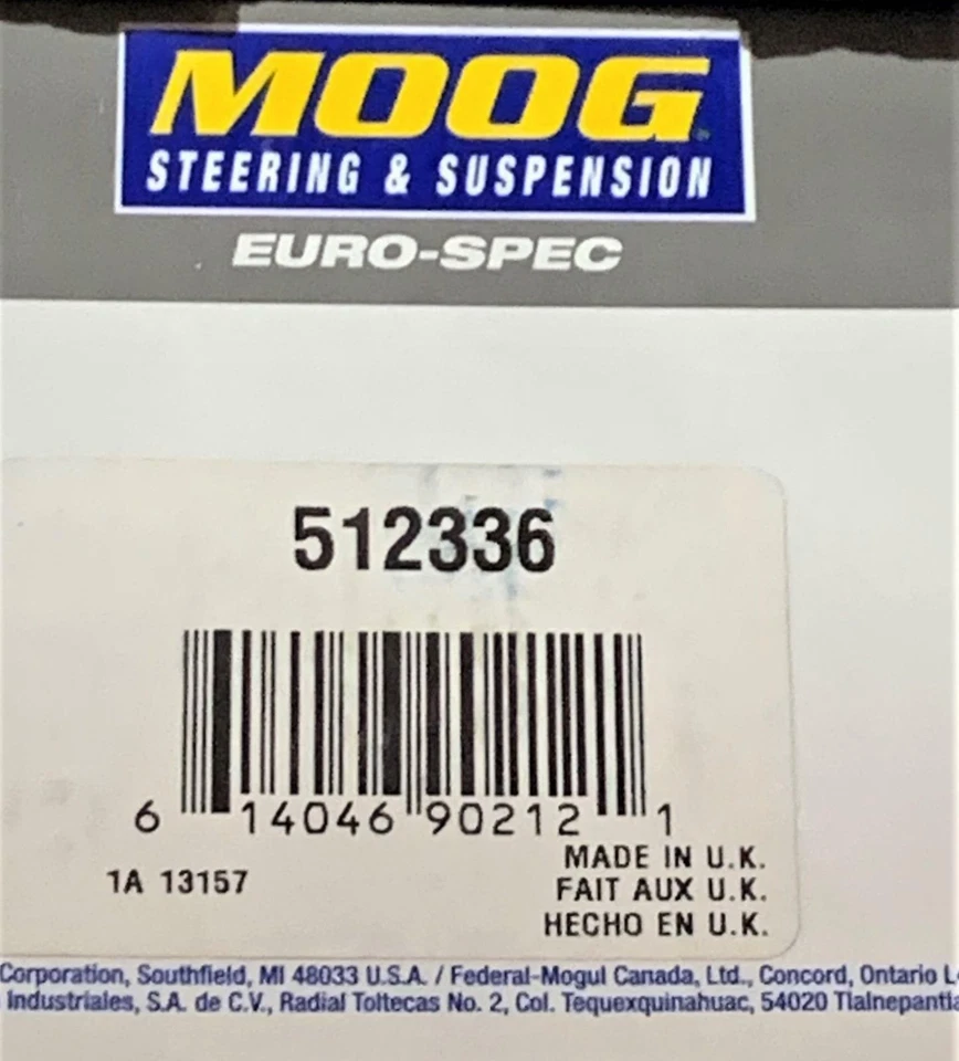 512336 Moog cojinete de rueda trasera y buje para Audi A3 Eos IWG Golf Jetta 2006-2019 Foto 3 de 3