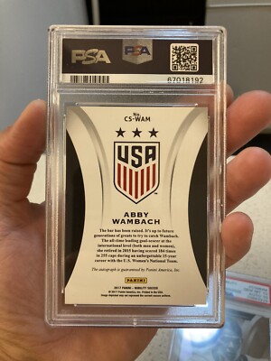 Abby Wambach ワンバック 直筆サイン カード 20枚限定　激レア Abby Wambach ワンバック 直筆サイン カード 20枚限定 激レア Abby