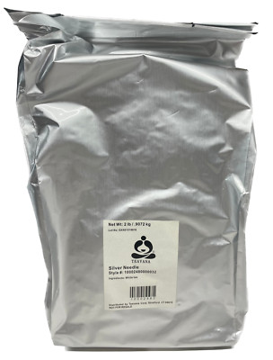 New Teavana Silver Needle White Tea Loose Leaf Tea Factory Sealed 2lb / 32oz Bag