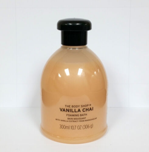 Bain à bulles moussant The Body Shop Vanilla Chai 10,7 oz/300 ml - Photo 1 sur 1