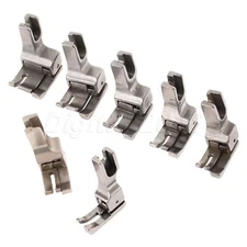 7 Sizes Presser Foot For Industrial Sewing Machine Singer Juki Brother 1.6-.5mm