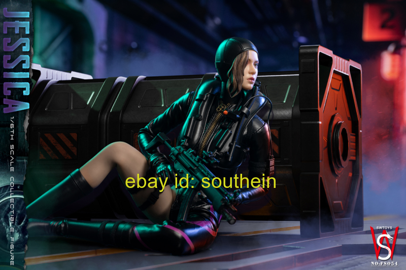 ○1/6 SWTOYS NO.FS054 『JESSICA』ヘッド○ Perfect Swtoys Fs054 1/6 Resident Evil Revelations Jessica