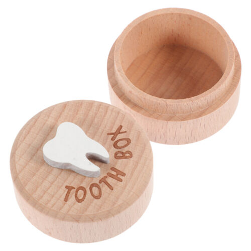  Baby Tooth Holder Saver Container Child Keepsake Organizer Box Collection - 第 1/12 張圖片
