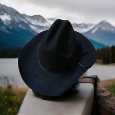 Bradford Western by Resistol Premium Wool Hat 6 3/4 Long Oval Cattleman E6G98 C9