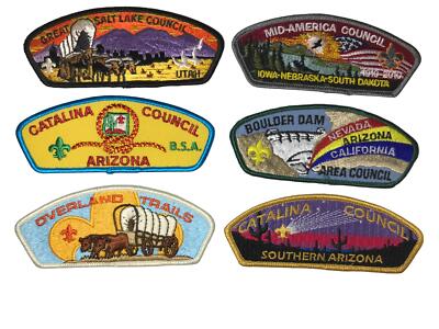 MID-West Councils 1/2 Dozen BSA CSPs Mint CSP (BHP2229)