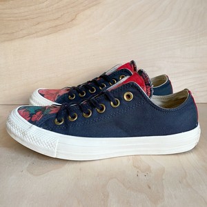 red and gold converse