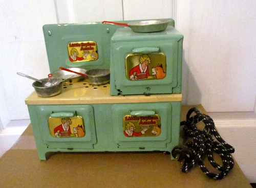 Vintage Little Orphan Annie Electric Oven Stove 1930’s Louis Marx