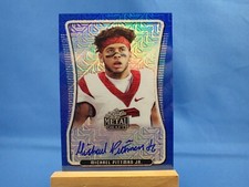 2020 Leaf Metal Draft Football Cards 23