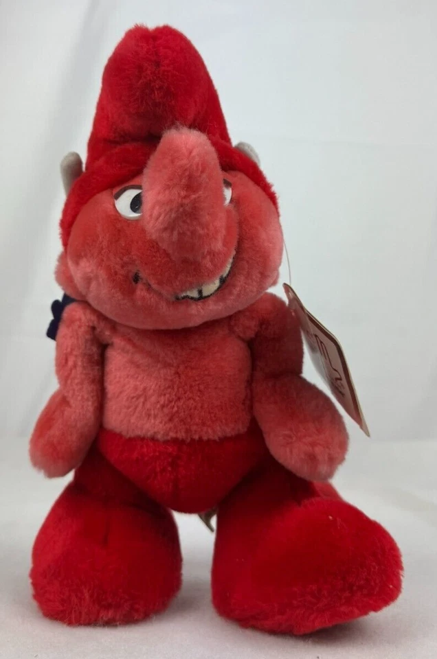 Vintage 1985 Smurf Applause Red Devil Plush 10" Stuffed Toy w/ Tag - Image 4 of 4