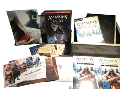 Assassin's Creed Brotherhood Codex Edition PC / Sammlerbox / CIB / selten  
