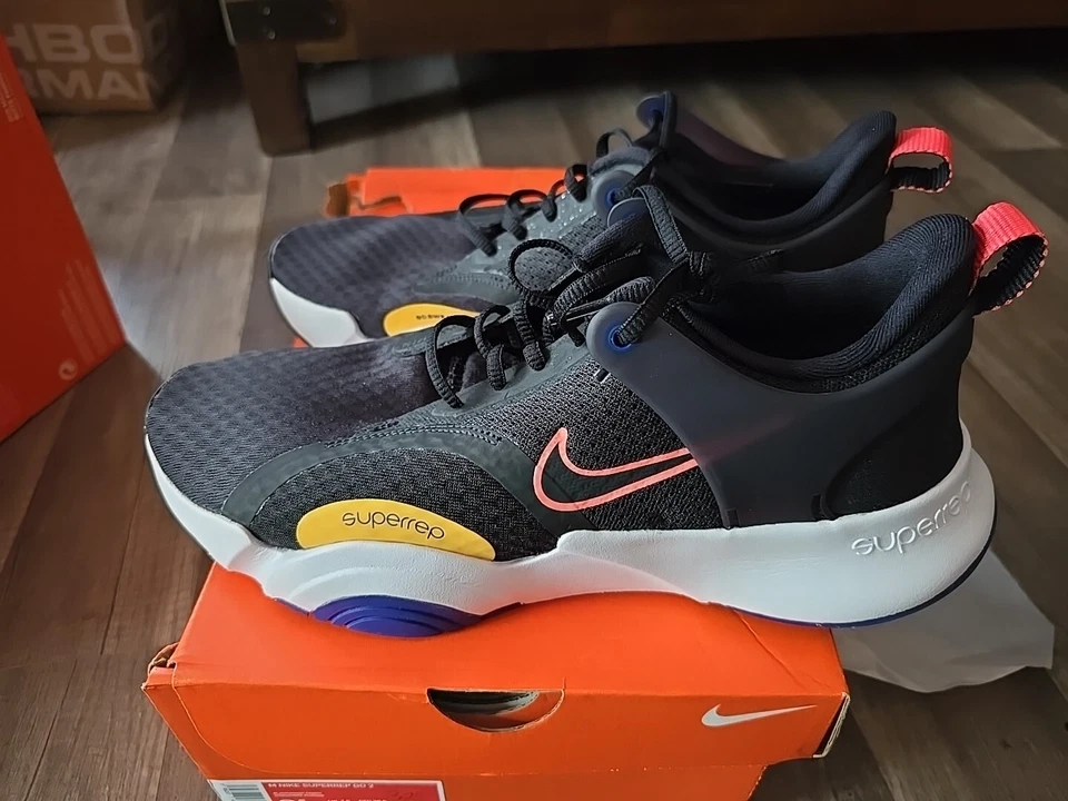 NIKE SUPERREP GO 2 MEN'S TRAINING BLACK - MAGIC EMBER SIZE 8.5 - Image 3 of 4