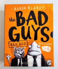 The Bad Guys Bad Box Books 1-4 by Aaron Blabey Scholastic