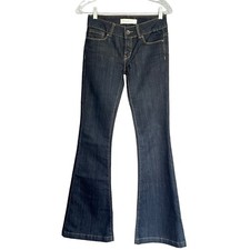 Nitrogen Signature Women's Jeans Sz 25 Dark Wash Measure 26"x33"