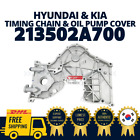 GENUINE OEM Hyundai Kia Timing Chain & Oil Pump Cover 213502A700