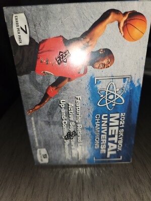 Upper Deck 2021 Skybox Metal Universe Champions Blaster Box - 35 Cards