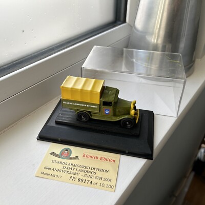 OXFORD DRUCKGUSS FORD TRUCK GUARDS GEPANZERTES DIVN LTD EDITION D-DAY LANDUNGEN 60.