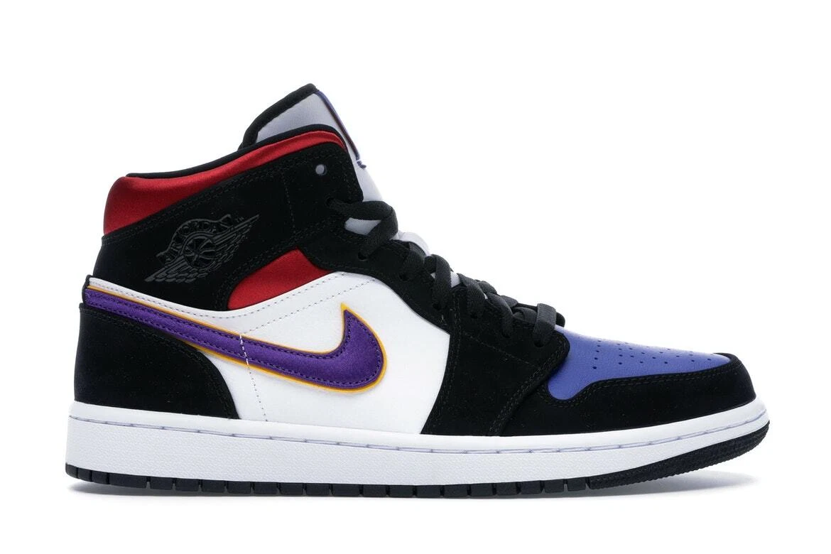 Nike Air Jordan 1 MID SE レイカーズ Jordan Air Jordan 1 Mid SE - Men's | Foot Locker