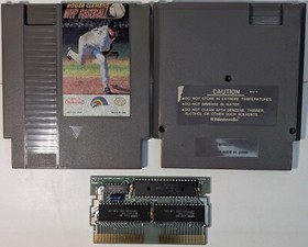 Roger Clemens' MVP Baseball Nintendo Entertainment System NES Cleaned and Tested