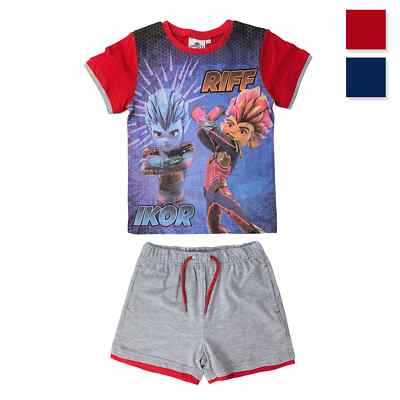 Pigiama bambino estivo Gormiti Maglia e pantaloncino in cotone