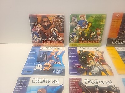 Official Sega Dreamcast Magazine Demo Disc Lot of 12 Discs