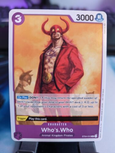 One Piece TCG English Who's.Who ST04-010 Tournament Pack Vol 3 - 第 1/1 張圖片