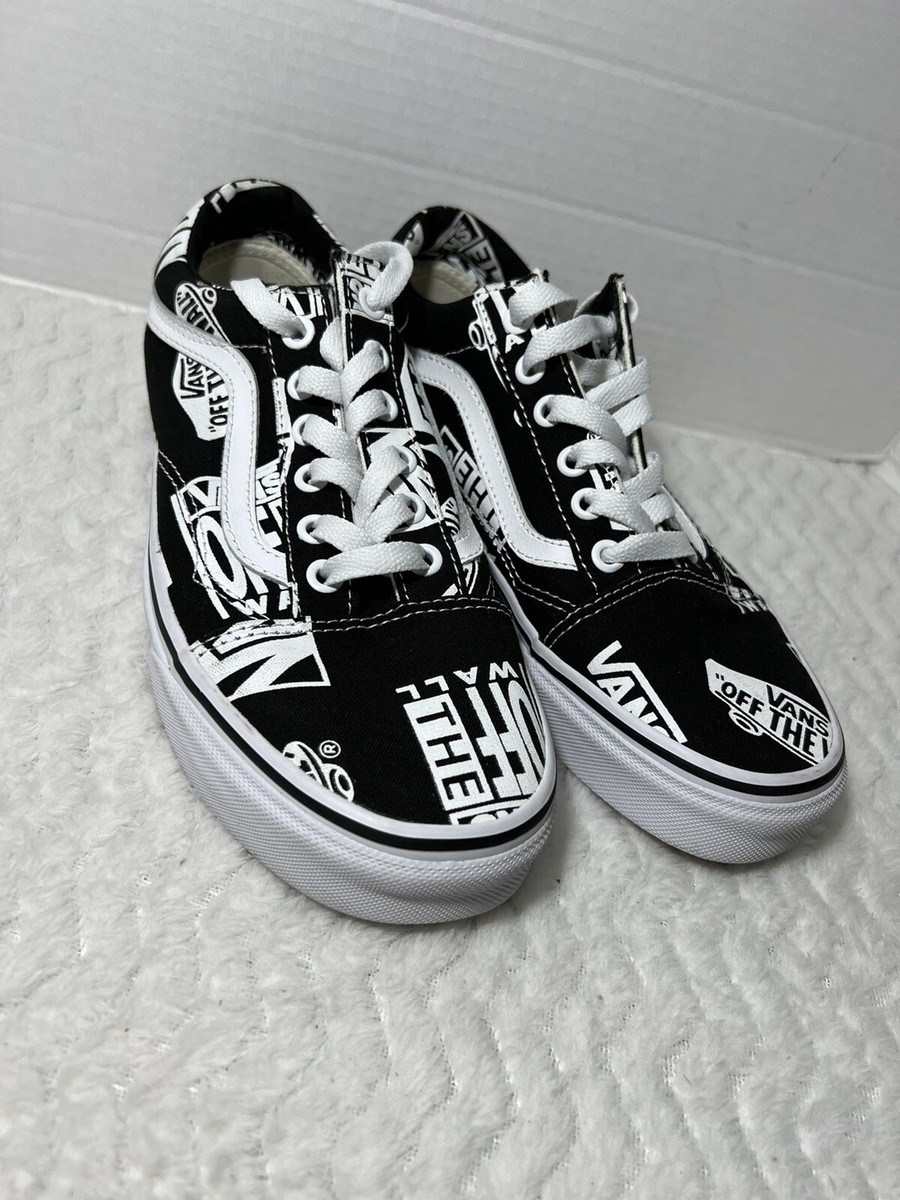RARE 🔥Vans Old Skool Off The Wall Logo All Unisex RARE 🔥Vans Old Skool Off The Wall Logo All Unisex