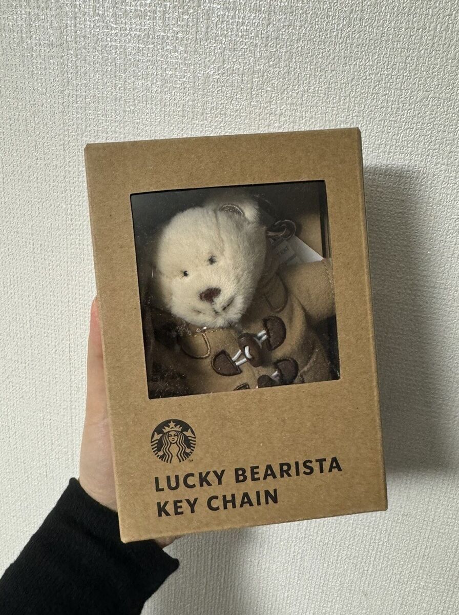 韓国スタバ★ (c)Lucky Bearista Key Chain New!! Starbucks Bearista 2024 Lucky Bearista Keychain Free