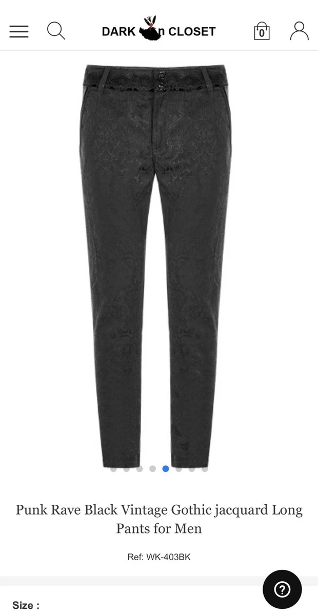 Cotton Punk Pants for Men for sale | eBay
