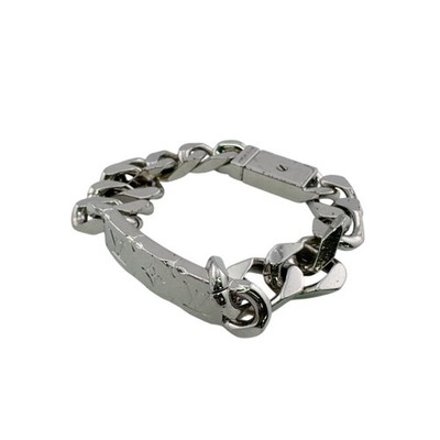 LOUIS VUITTON Louis Vuitton M00269 Chain Bracelet Monogram Silver