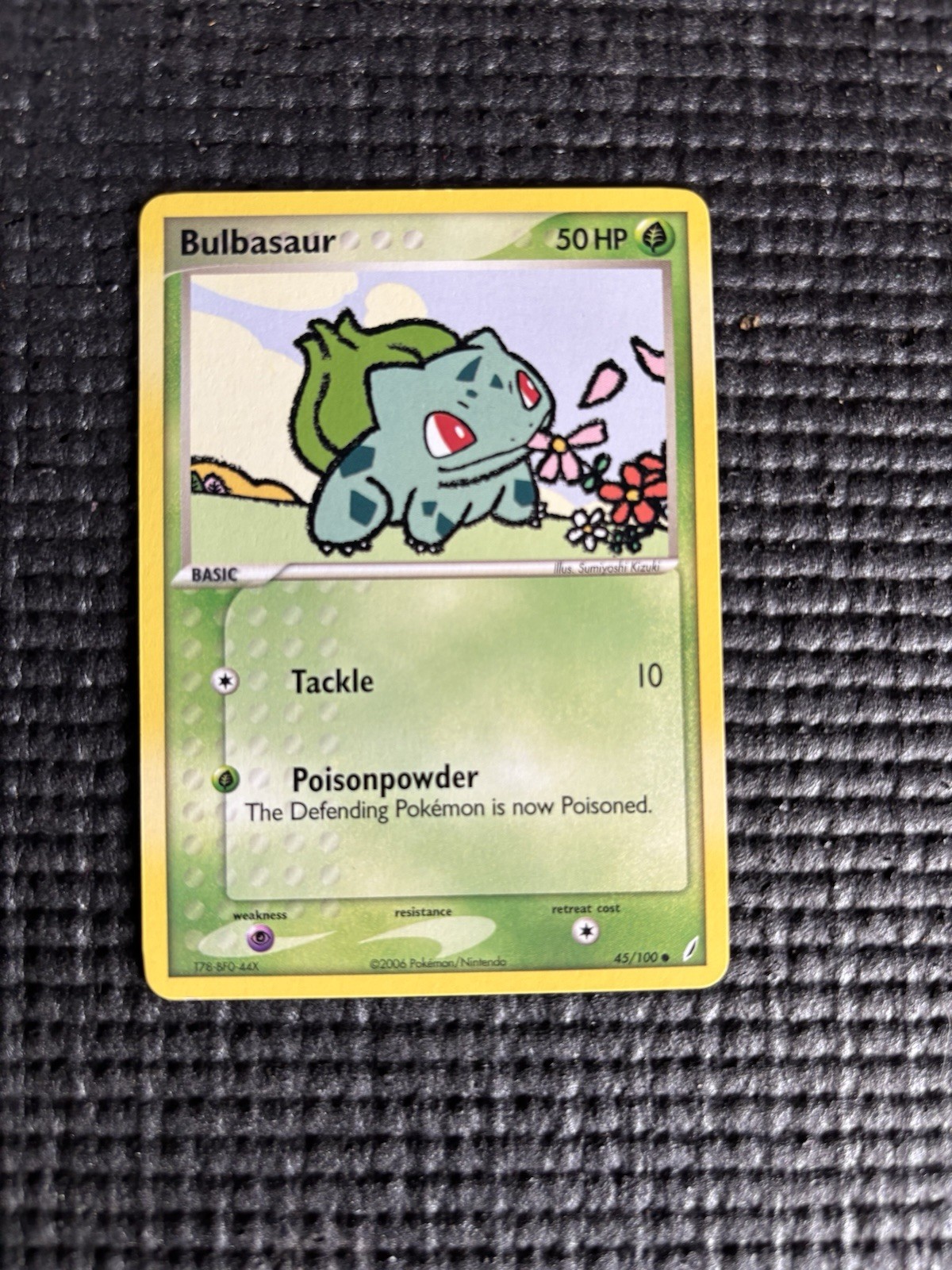 Pokémon TCG Bulbasaur 45/100 Crystal Guardians! NM